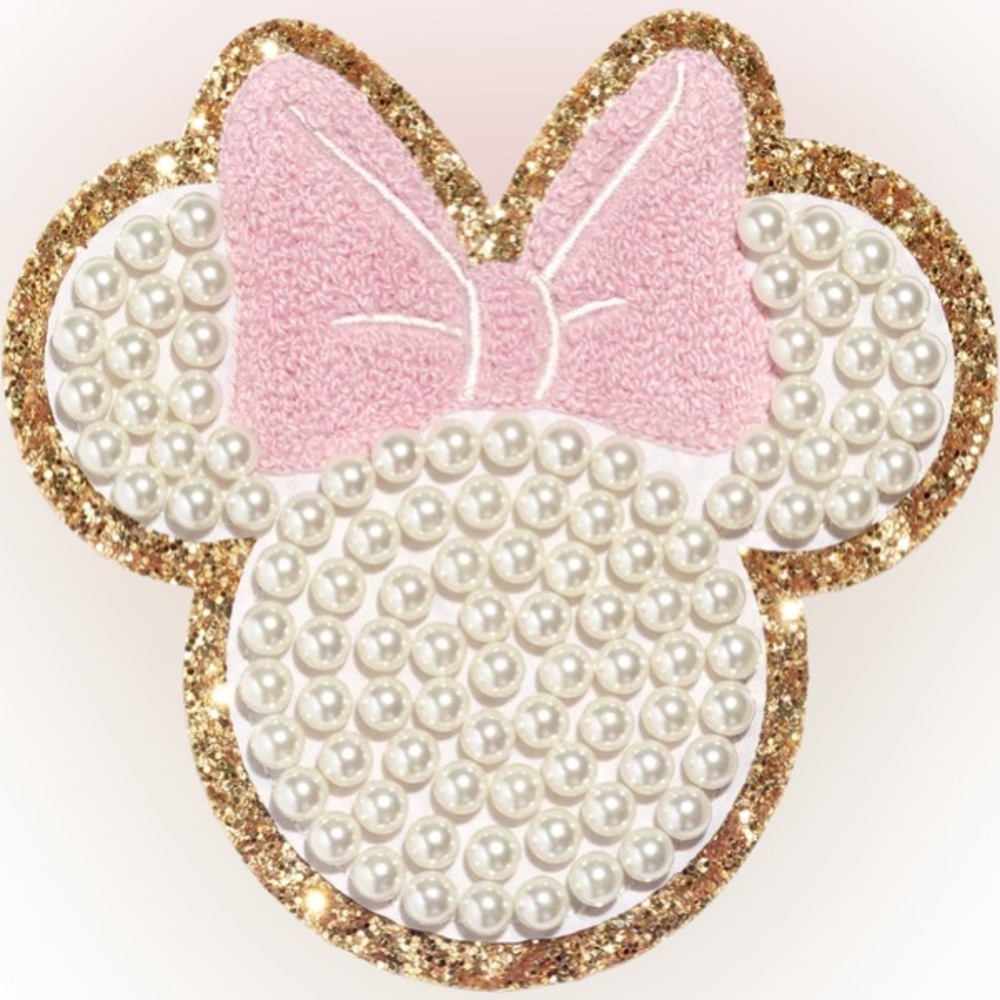 Stoney Clover Lane Disney Pearl Minnie Patch - Large Size BNWT